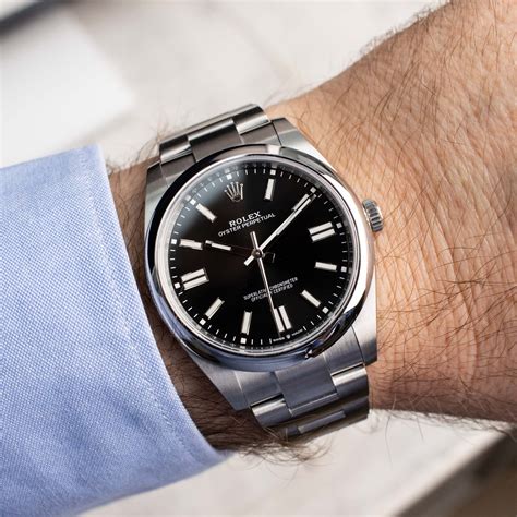 rolex oyster perpetual 36mm black dial 2018 for sale|Rolex Oyster Perpetual 41mm silver.